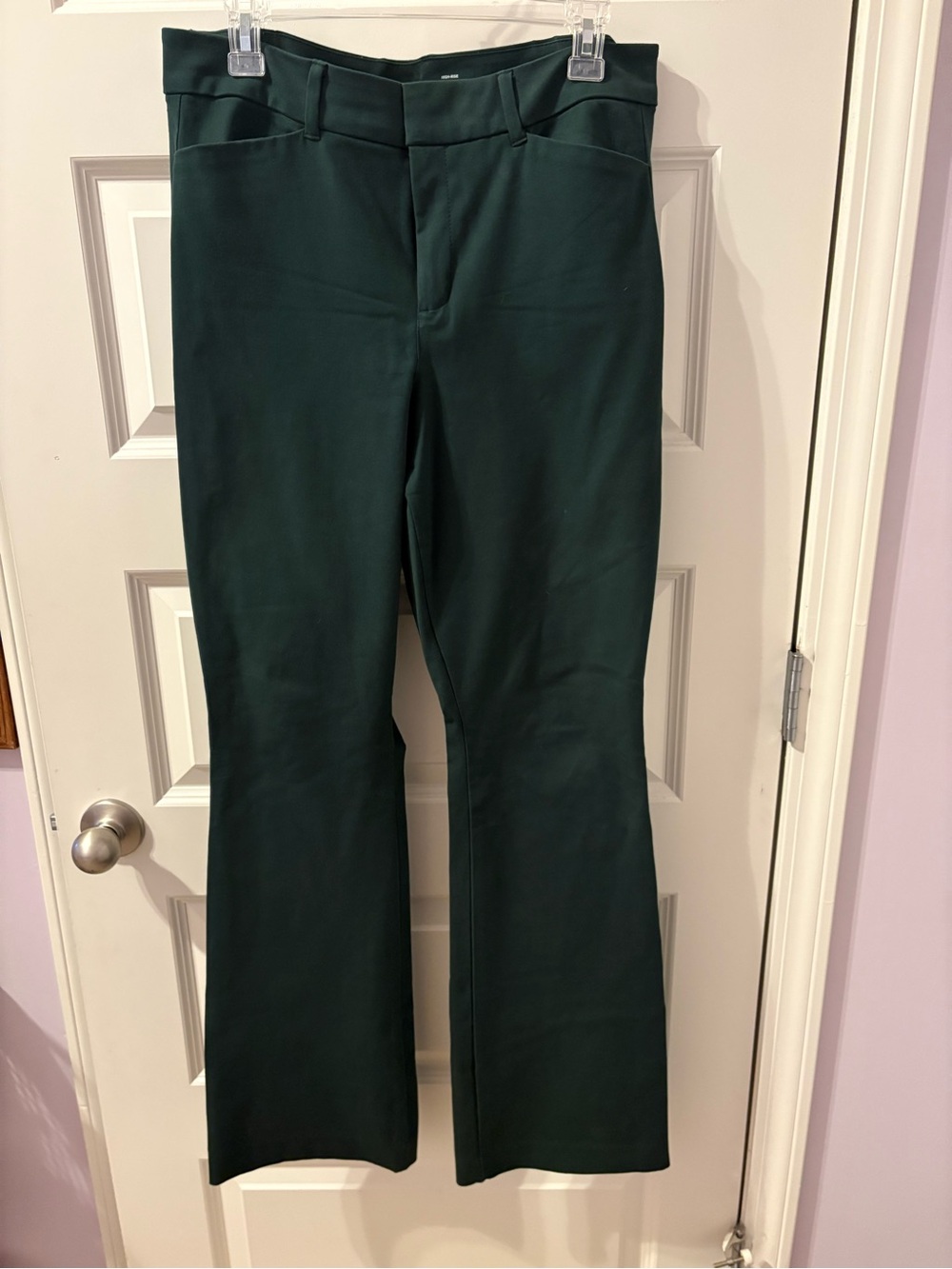 Old Navy Women's Dark Green Boot Cut Pants